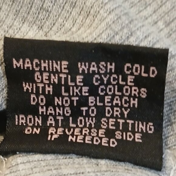 Y2K Faded Rose Wild Free Butterfly Graphic Long Sleeve Crop T Shirt Ribbed Med - Picture 6 of 6